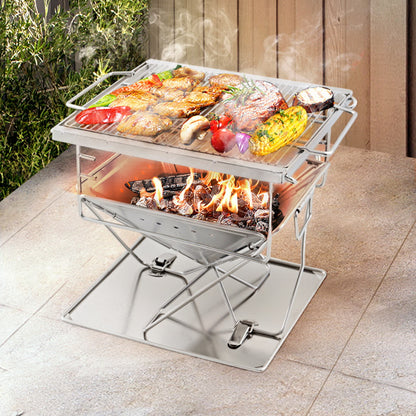 Outdoor Fire Pit Grill