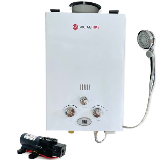 Gas Water Heater Outdoor Camping Shower